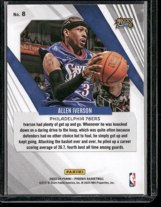2023-24 Panini Phoenix #8 Allen Iverson