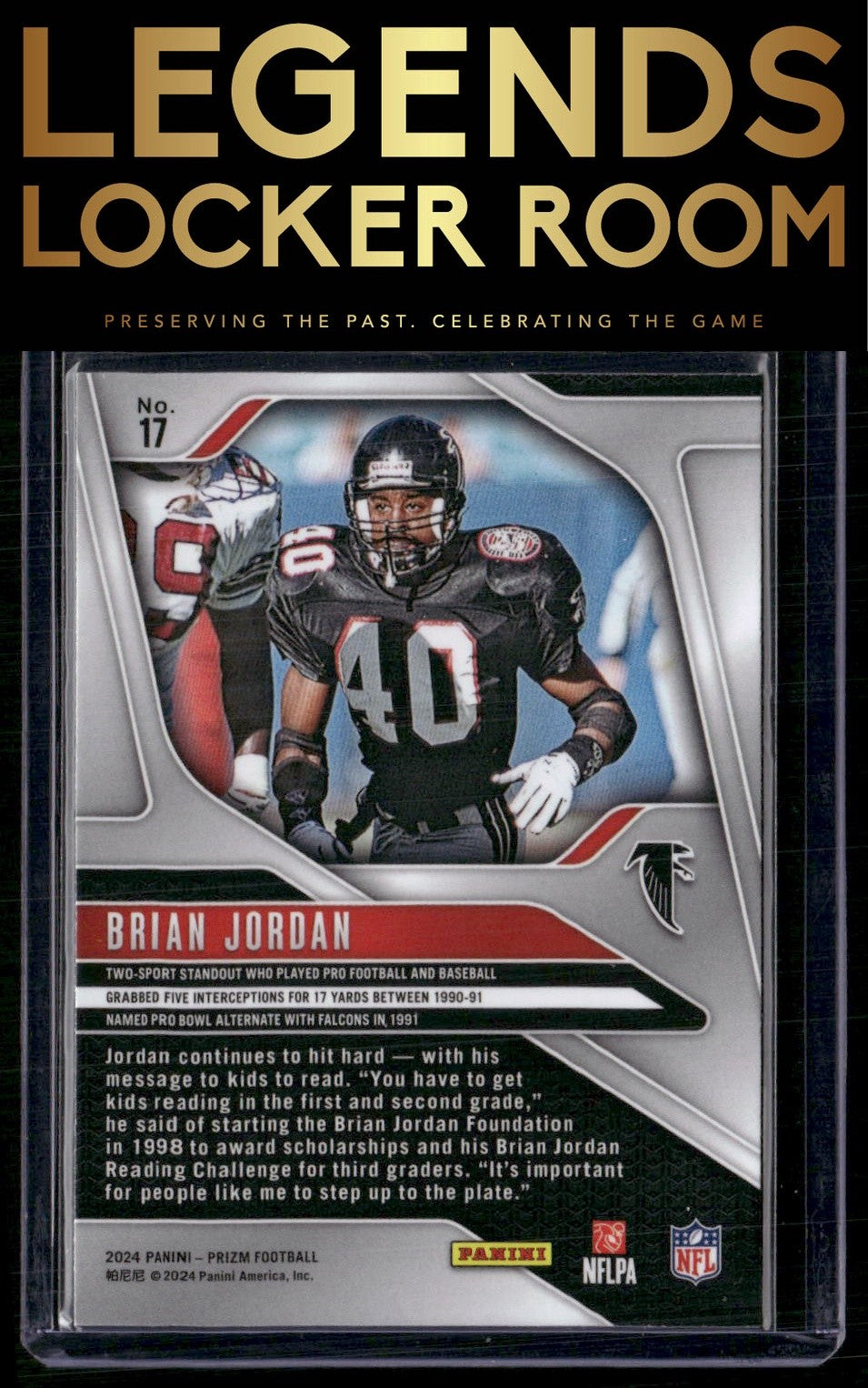2024 Panini Prizm #17 Brian Jordan