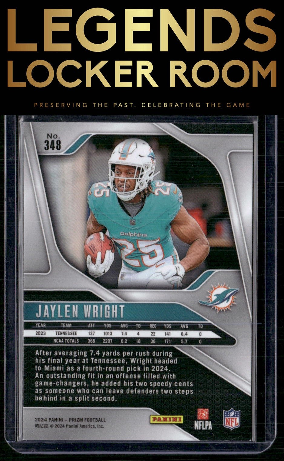 2024 Panini Prizm #348 Jaylen Wright