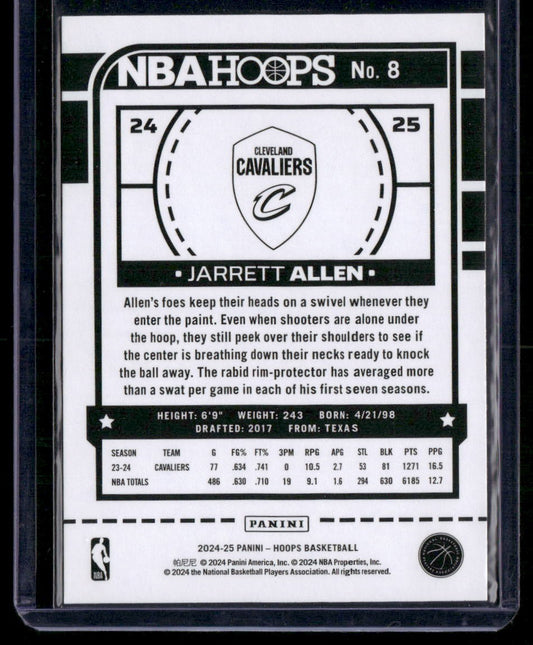 2024-25 Hoops #8 Jarrett Allen
