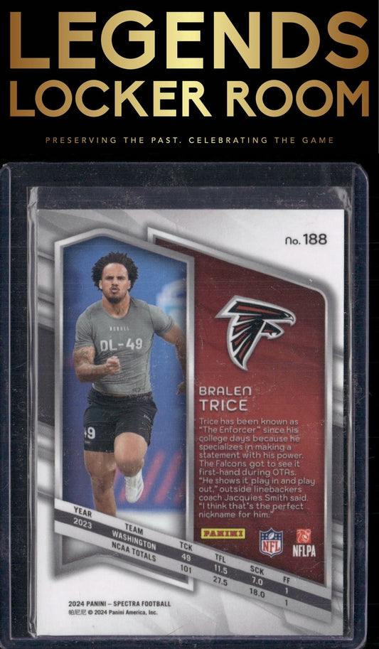 2024 Panini Spectra #188 Bralen Trice