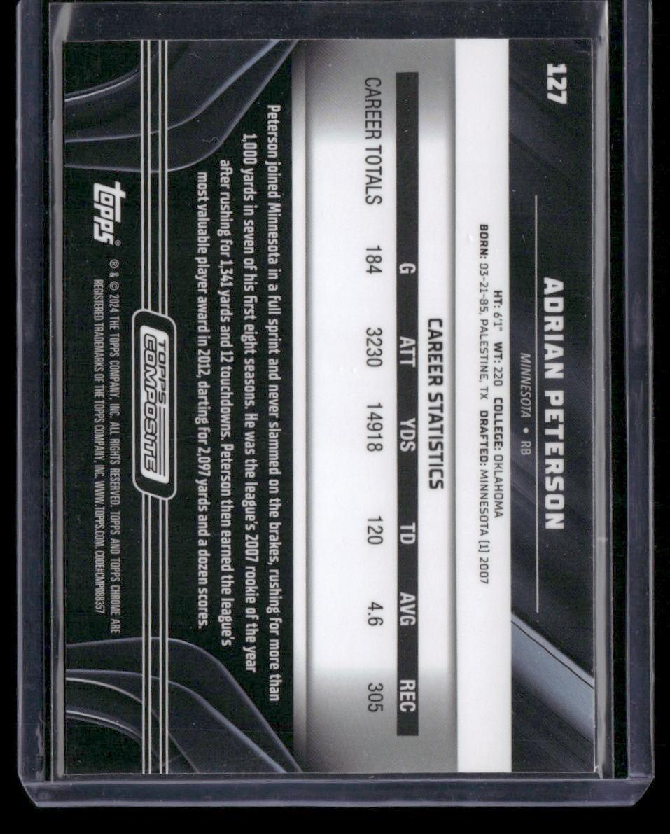 2023 Topps Composite #127 Adrian Peterson