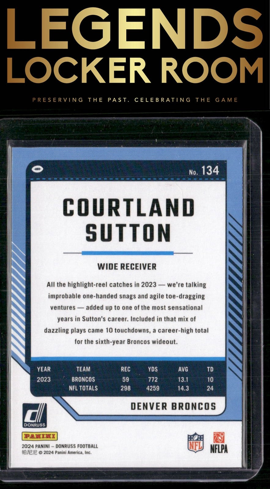 2024 Donruss #134 Courtland Sutton