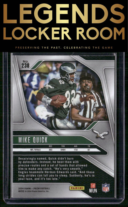 2024 Panini Prizm #238 Mike Quick
