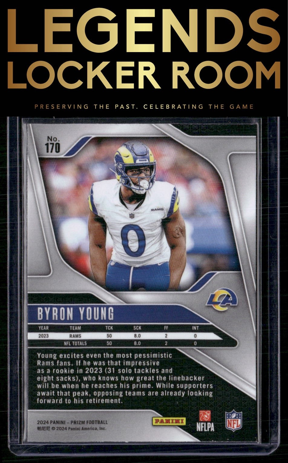 2024 Panini Prizm #170 Byron Young