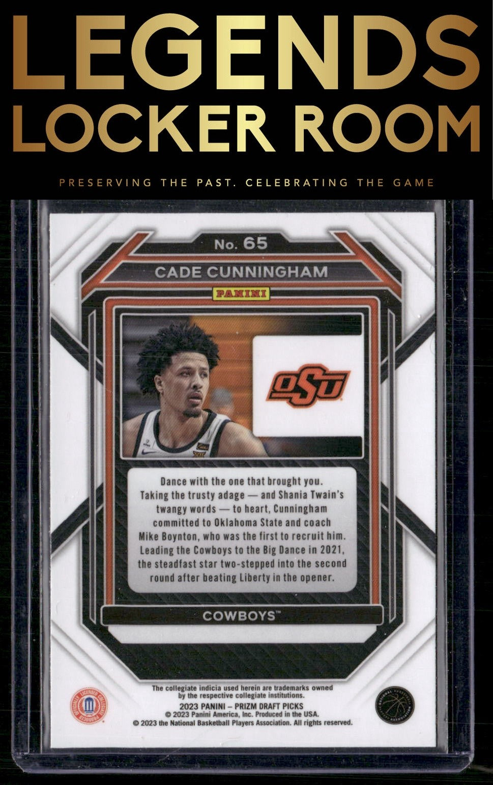 2023 Panini Prizm Draft Picks #65 Cade Cunningham
