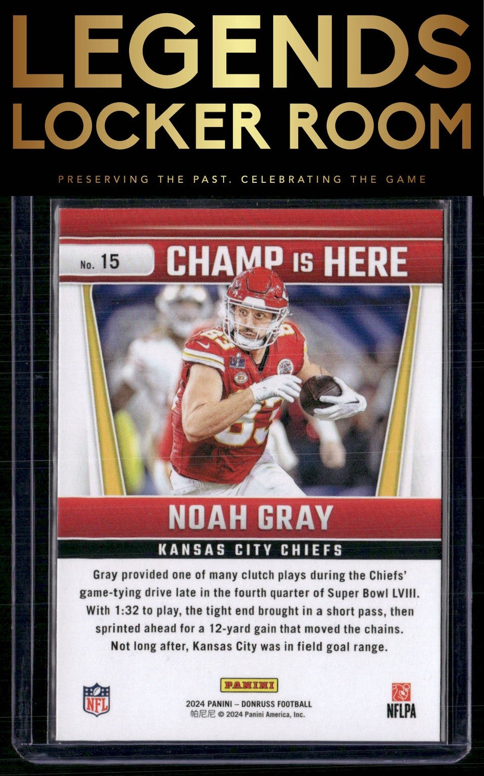2024 Donruss #15 Noah Gray Champ is Here