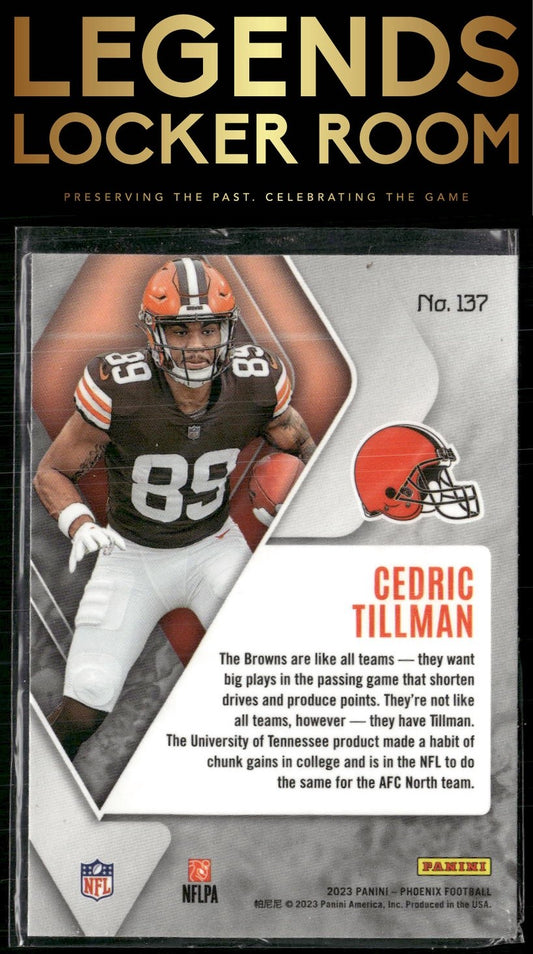 2023 Panini Phoenix #137 Cedric Tillman