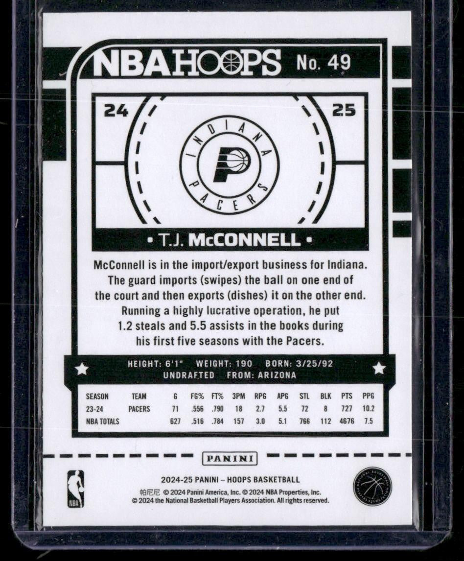 2024-25 Hoops #49 T.J. McConnell