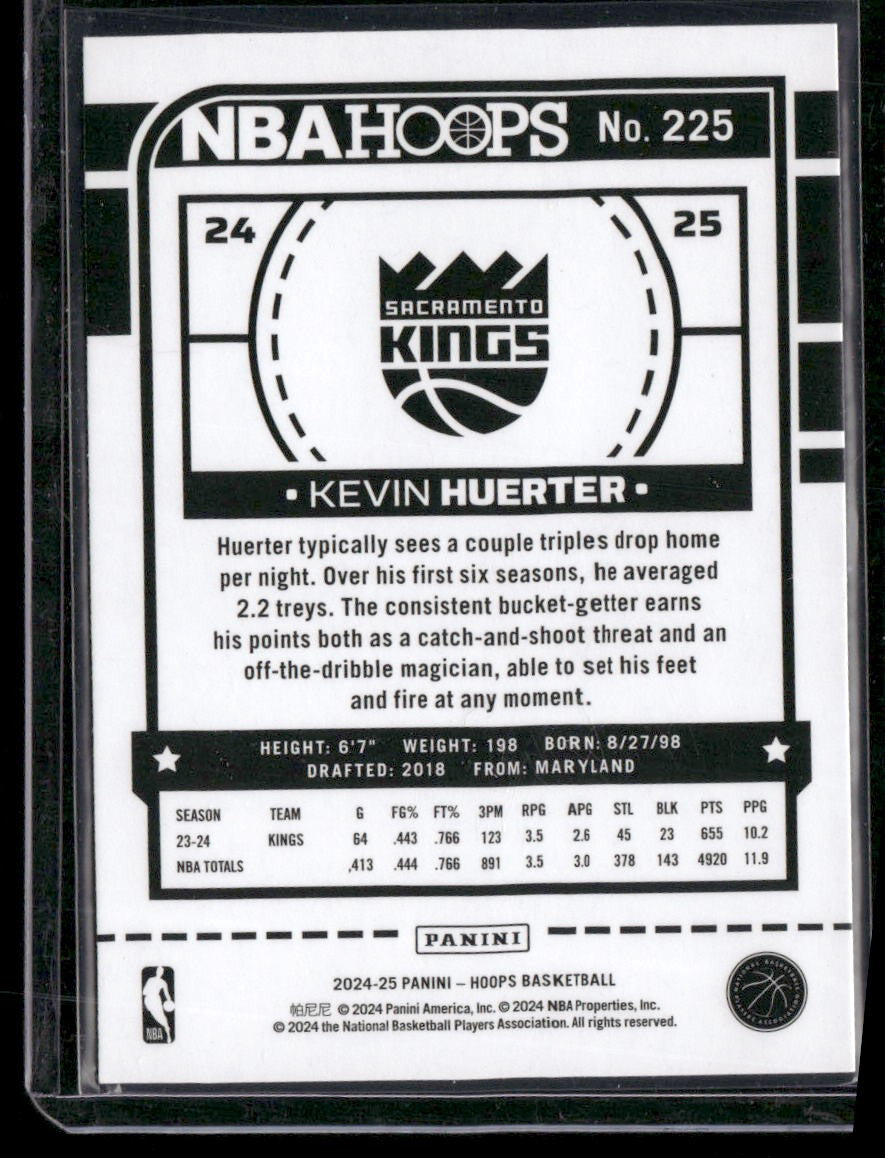 2024-25 Hoops #225 Kevin Huerter Impulse