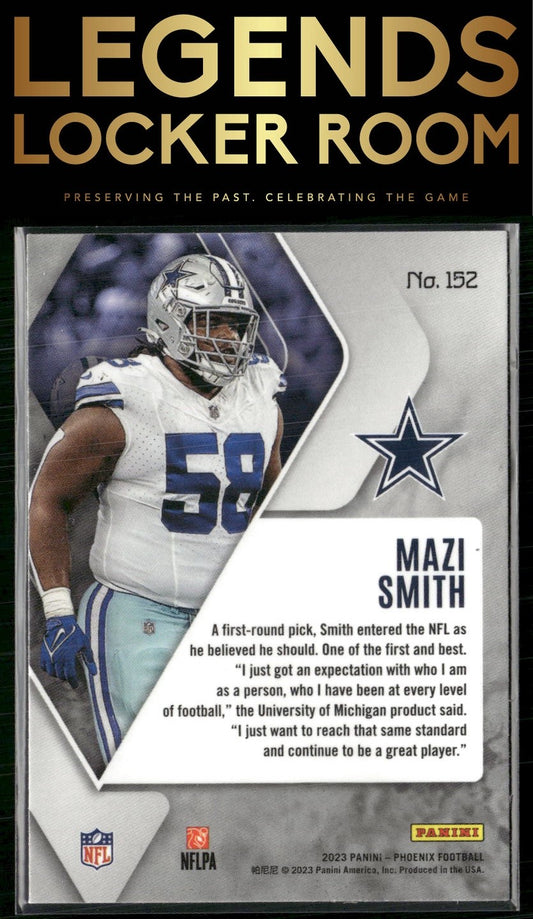 2023 Panini Phoenix #152 Mazi Smith