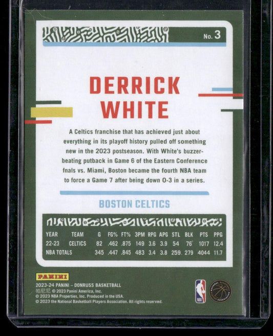 2023-24 Donruss #3 Derrick White