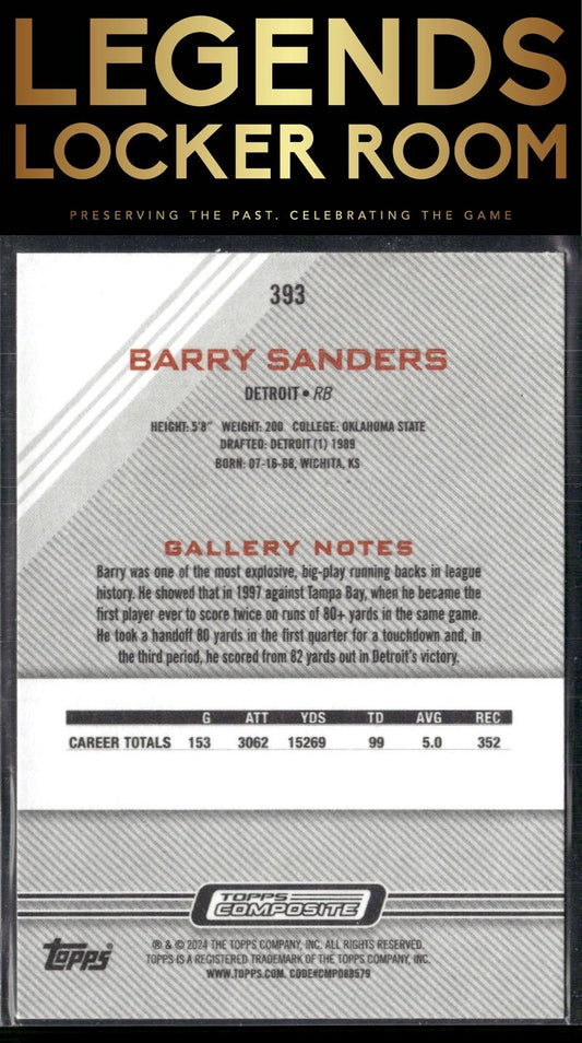 2023 Topps Composite #393 Barry Sanders