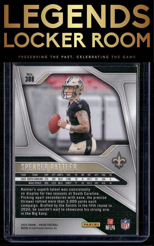 2024 Panini Prizm #388 Spencer Rattler