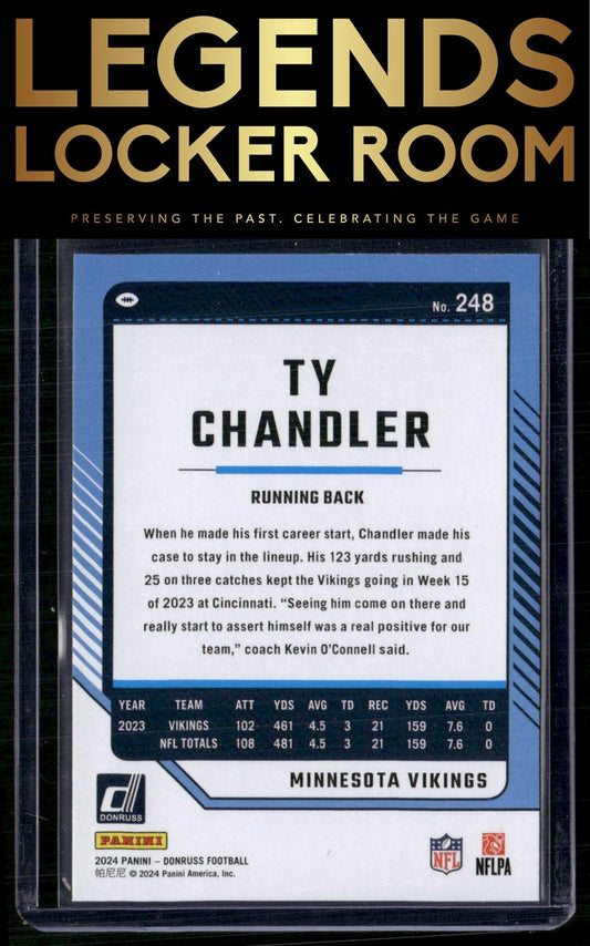 2024 Donruss #248 Ty Chandler