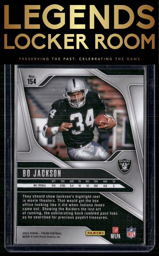 2024 Panini Prizm #154 Bo Jackson