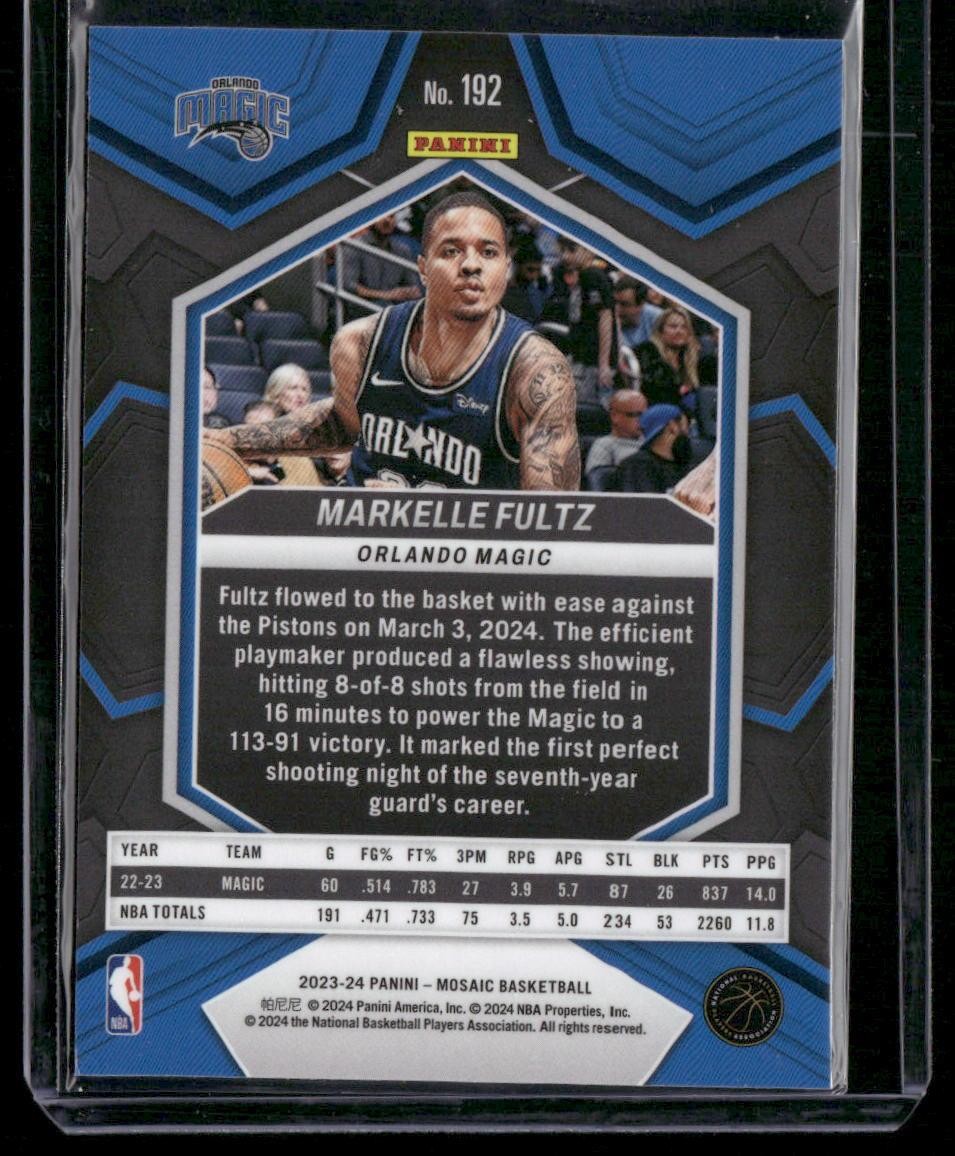 2023-24 Panini Mosaic #192 Markelle Fultz
