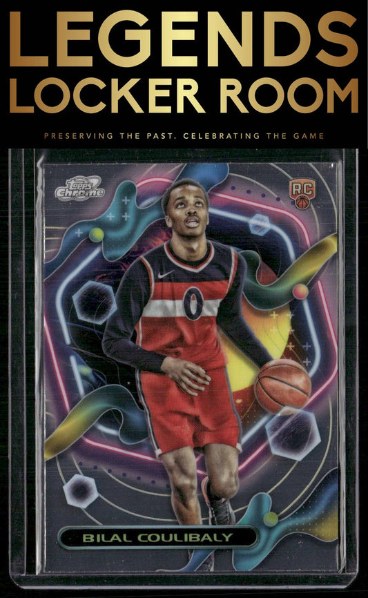2023-24 Topps Chrome Cosmic #157 Bilal Coulibaly