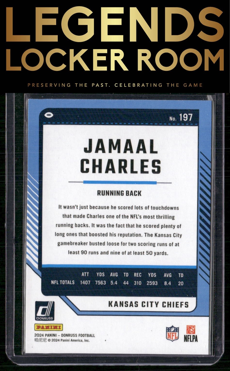2024 Donruss #197 Jamaal Charles
