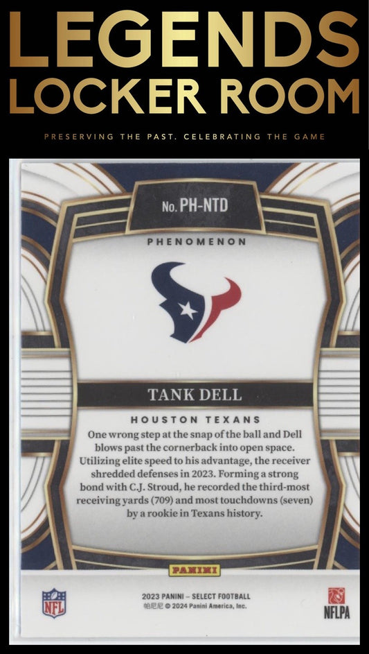 2023 Panini Select #PH-NTD Tank Dell Phenomenon