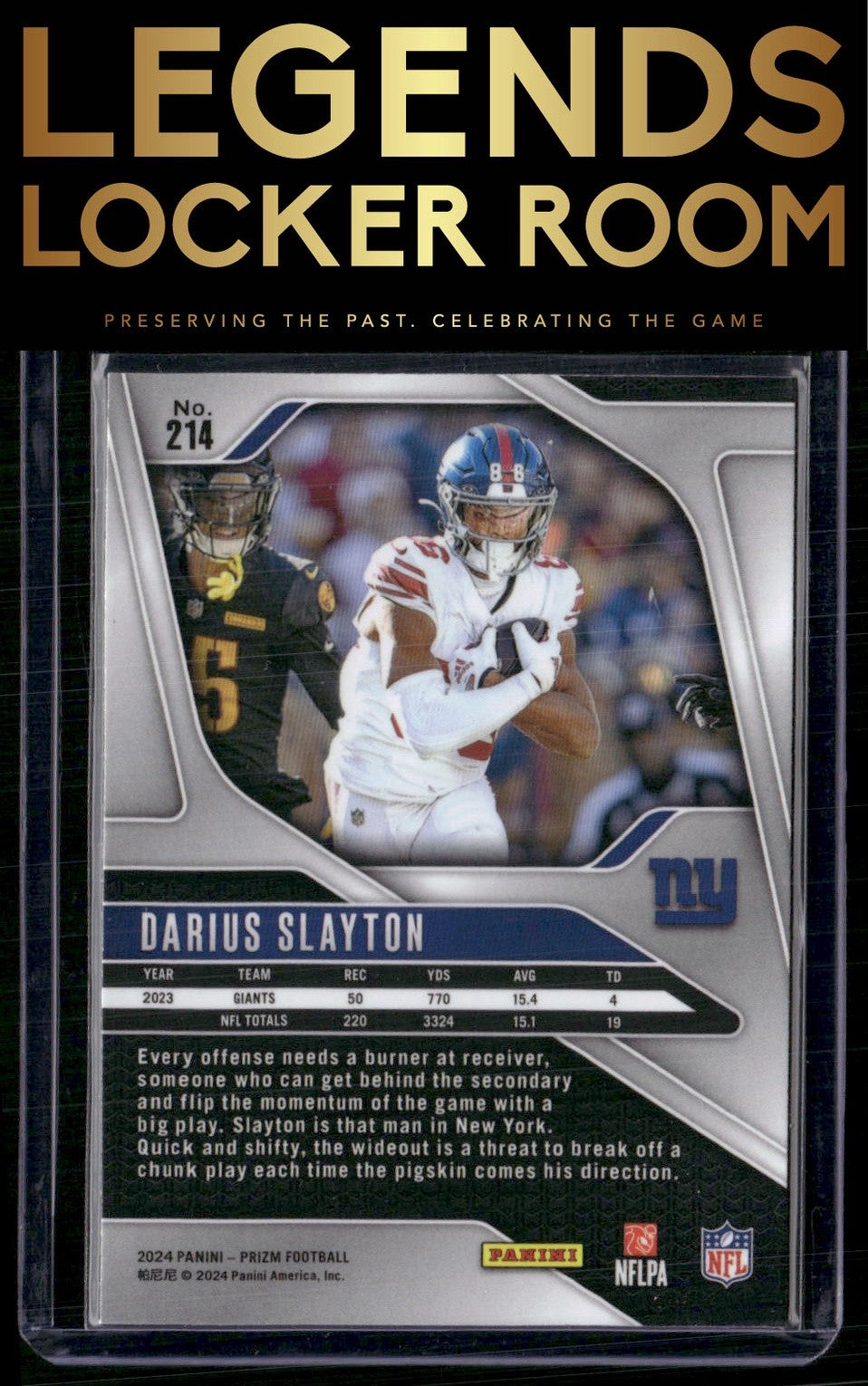 2024 Panini Prizm #214 Darius Slayton