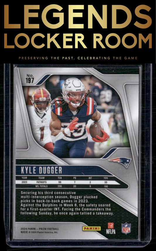 2024 Panini Prizm #197 Kyle Dugger