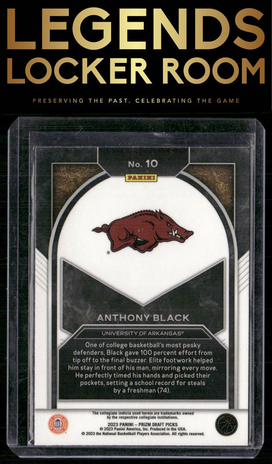 2023 Panini Prizm Draft Picks #10 Anthony Black Brilliance