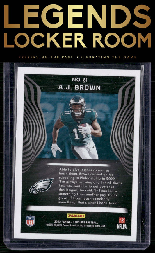 2022 Panini Illusions #81 A.J. Brown