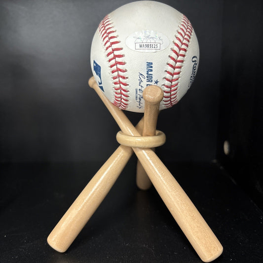 Aroldis Chapman signed Baseball MLB Debut 08/31/2010 Inscription. Smudged!