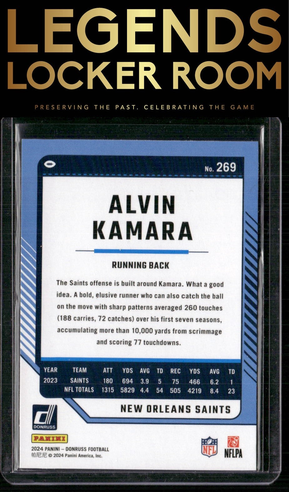 2024 Donruss #269 Alvin Kamara