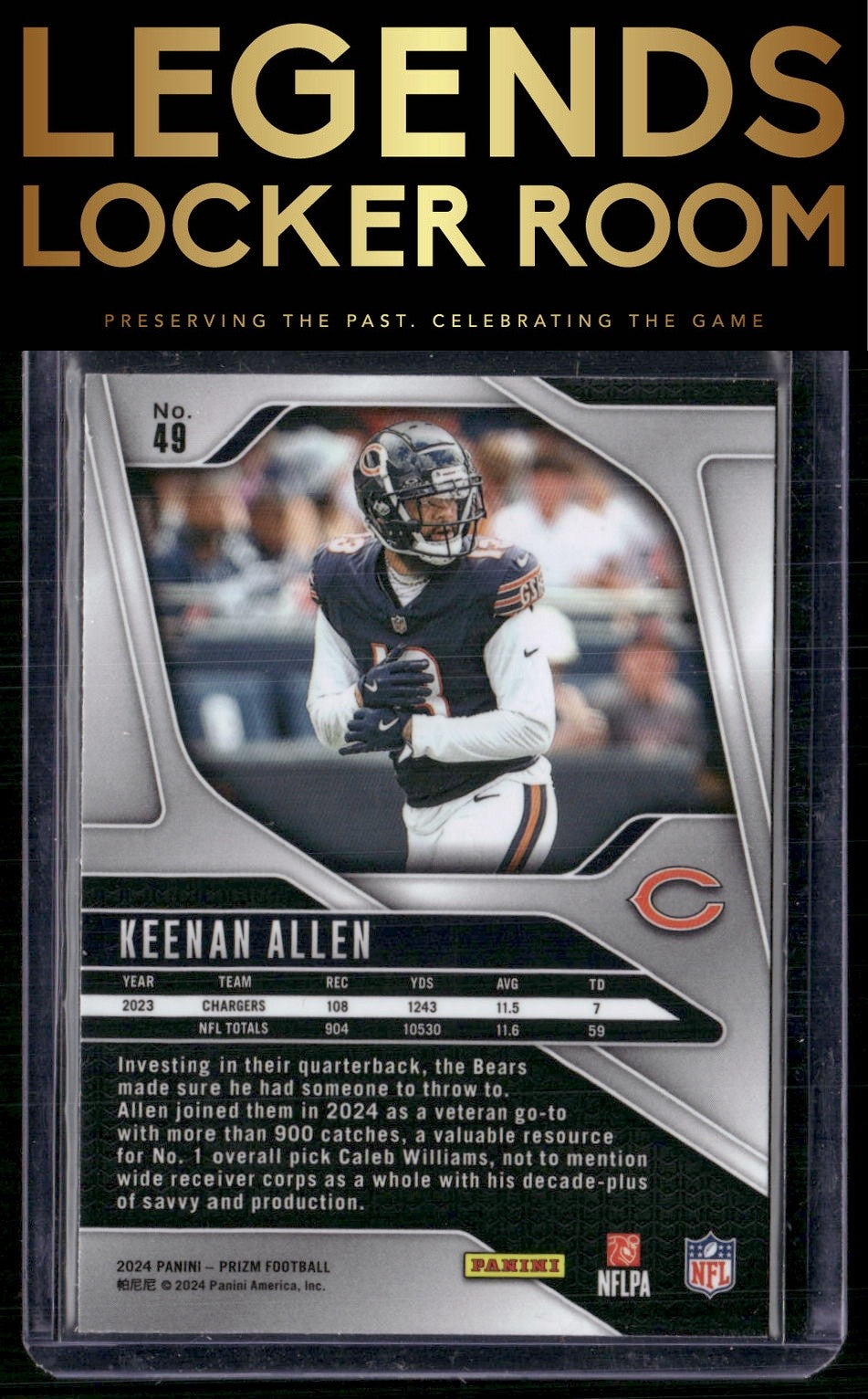 2024 Panini Prizm #49 Keenan Allen