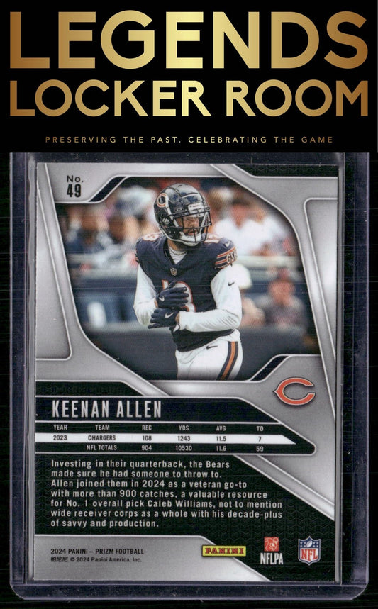 2024 Panini Prizm #49 Keenan Allen