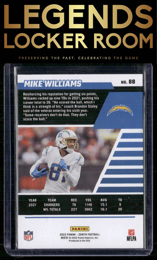 2022 Zenith #88 Mike Williams Retail