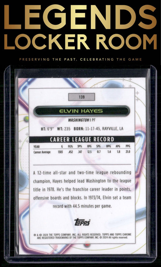 2023-24 Topps Chrome Cosmic #139 Elvin Hayes