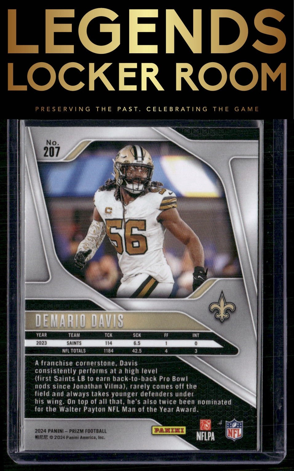 2024 Panini Prizm #207 Demario Davis
