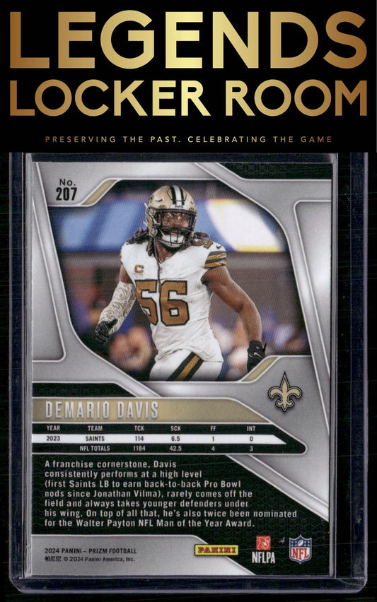 2024 Panini Prizm #207 Demario Davis