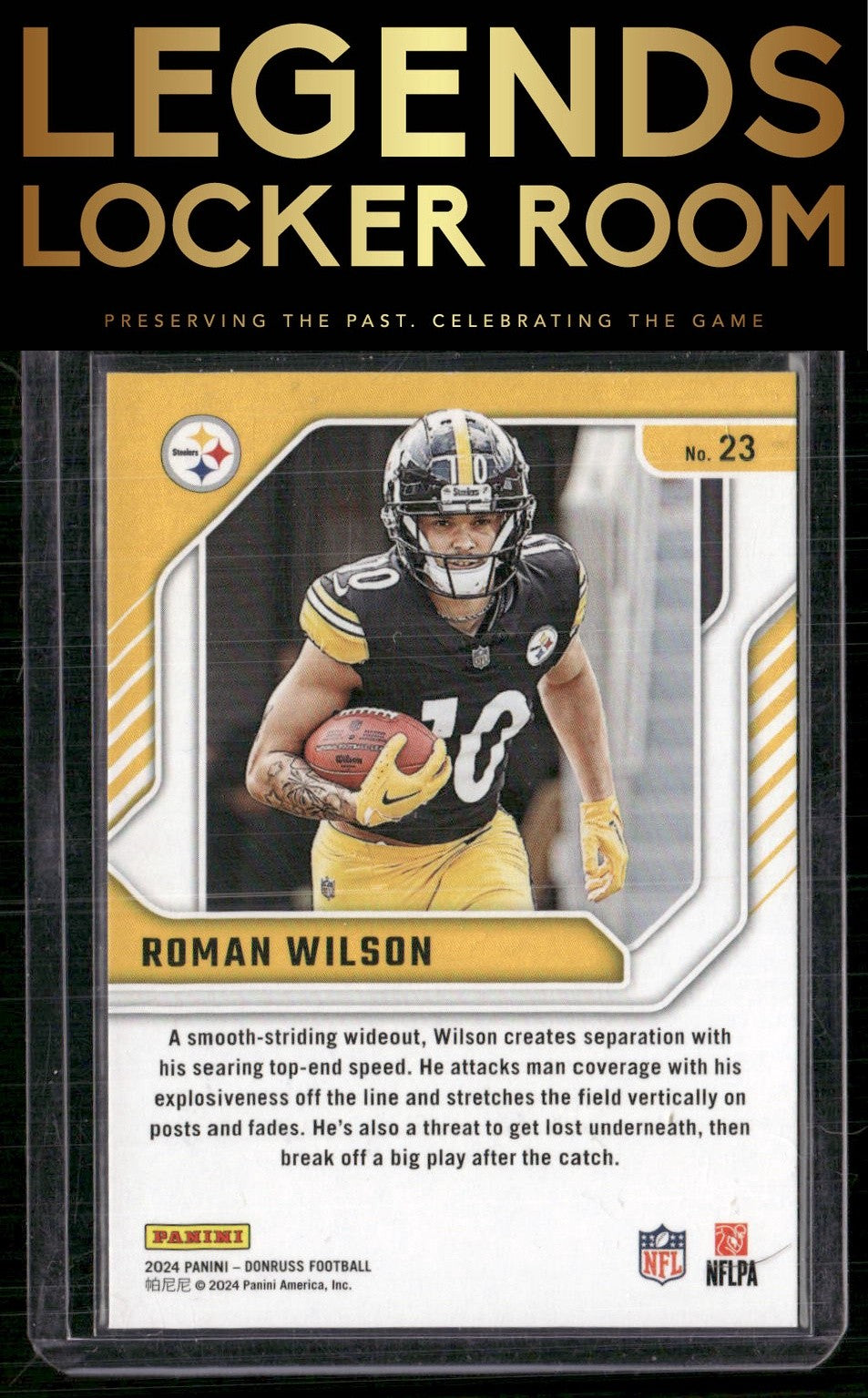 2024 Donruss #23 Roman Wilson The Elite Series Rookies