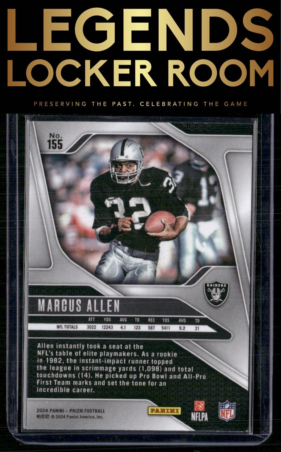 2024 Panini Prizm #155 Marcus Allen