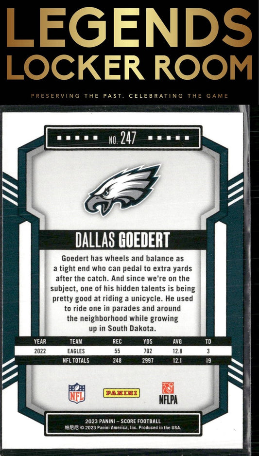 2023 Score #247 Dallas Goedert