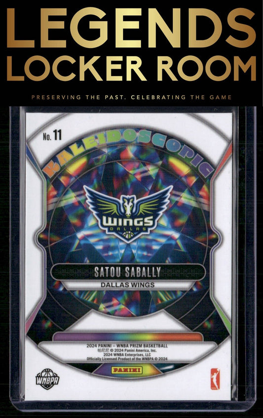 2024 Panini Prizm WNBA #11 Satou Sabally Kaleidoscopic