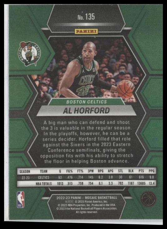 2022-23 Panini Mosaic #135 Al Horford