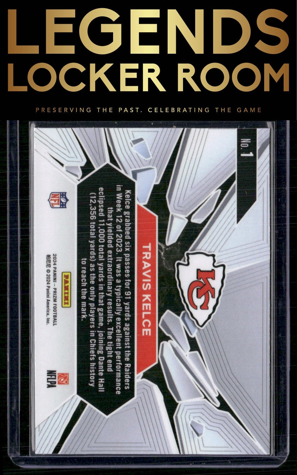 2024 Panini Prizm #1 Travis Kelce Prizm Break