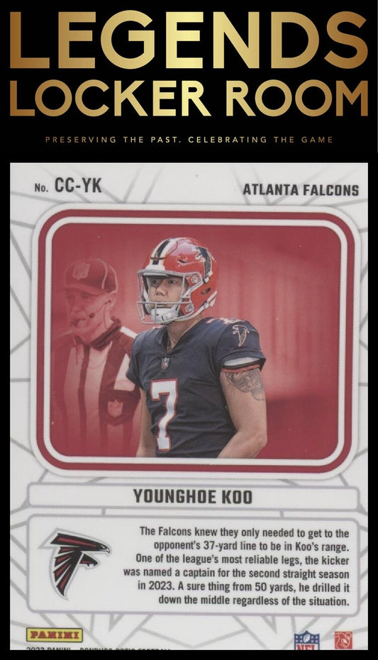 2023 Donruss Optic #CC-YG Younghoe Koo Captain In Charge
