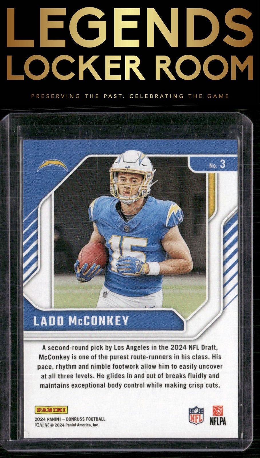 2024 Donruss #3 Ladd McConkey The Elite Series Rookies