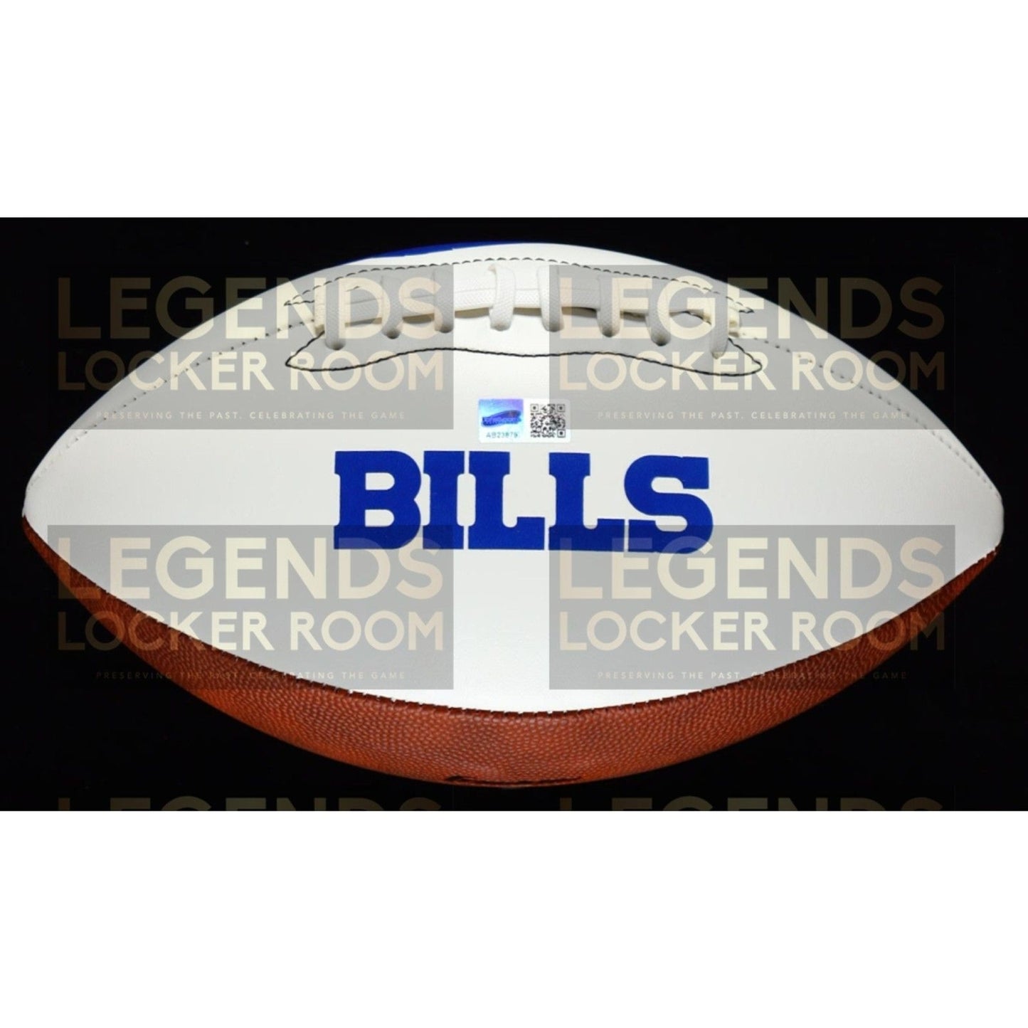 Andre Reed Signed Buffalo Bills Logo Football - Inscribed "HOF 14"
