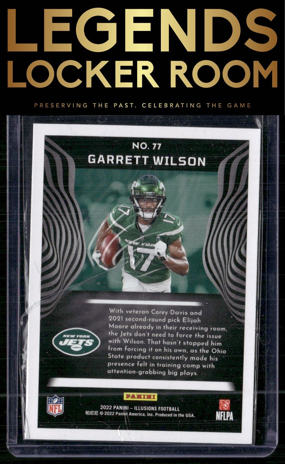 2022 Panini Illusions #77 Garrett Wilson Retail