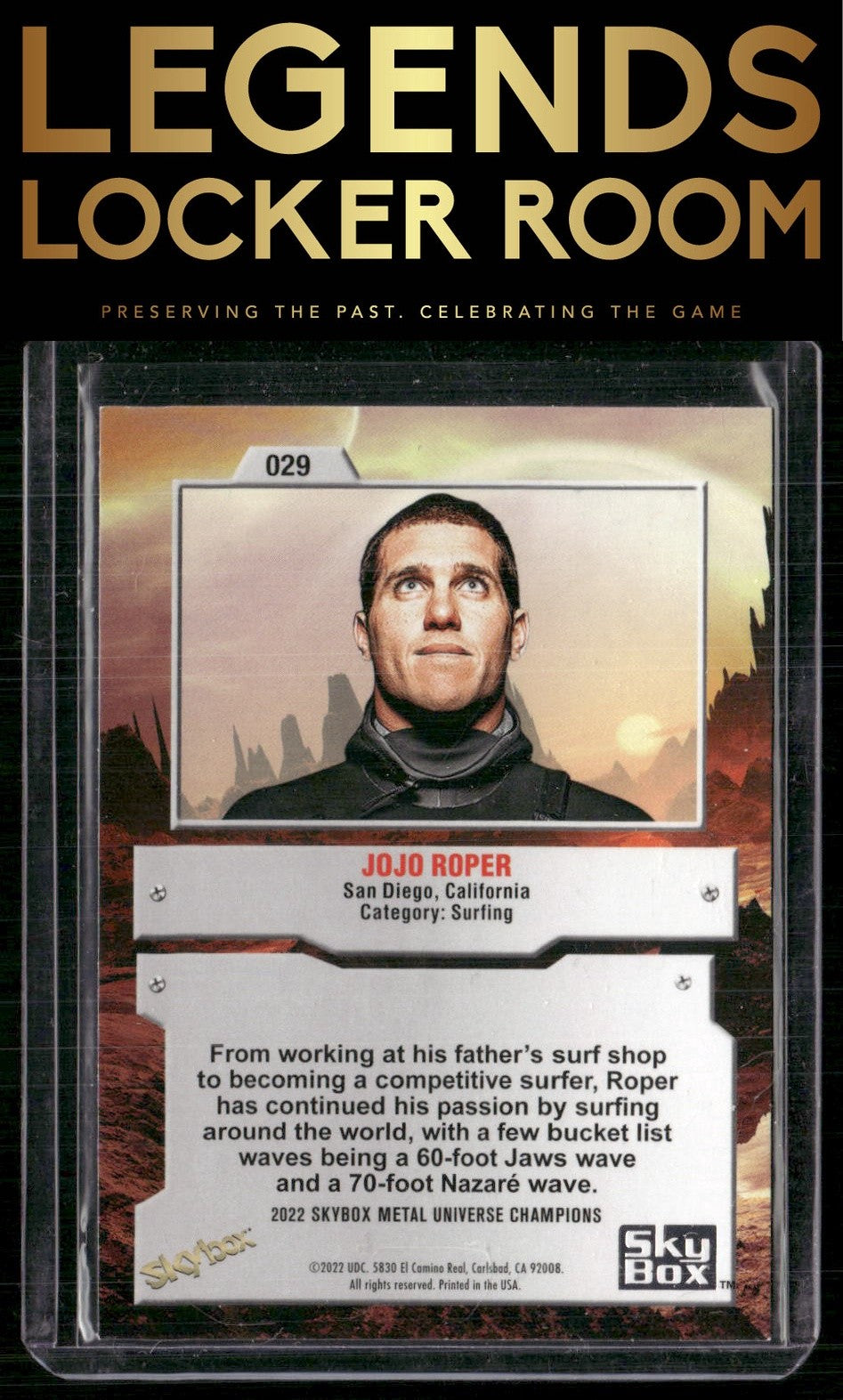 2022 SkyBox Metal Universe Champions #029 Jojo Roper