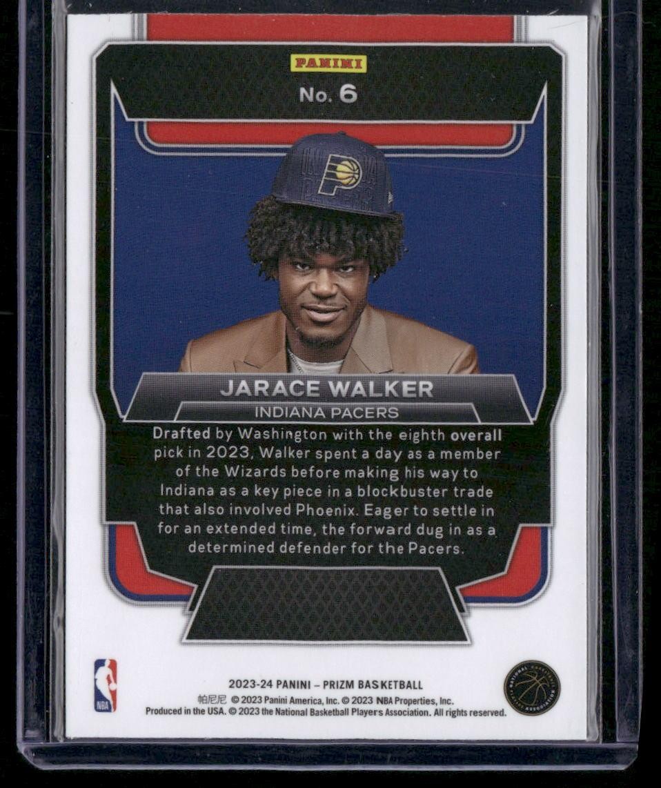2023-24 Panini Prizm #6 Jarace Walker Luck of the Lottery