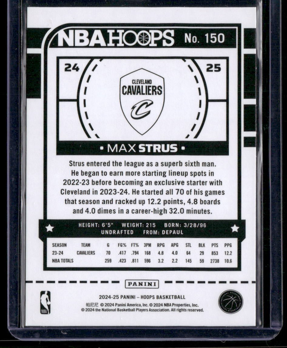 2024-25 Hoops #150 Max Strus
