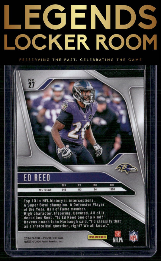 2024 Panini Prizm #27 Ed Reed